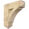 Ekena Millwork Thorton Arts & Crafts Rough Sawn Bracket, Douglas Fir, 6"W x 24"D x 24"H BKT06X24X24THR03RDF - alternate 1